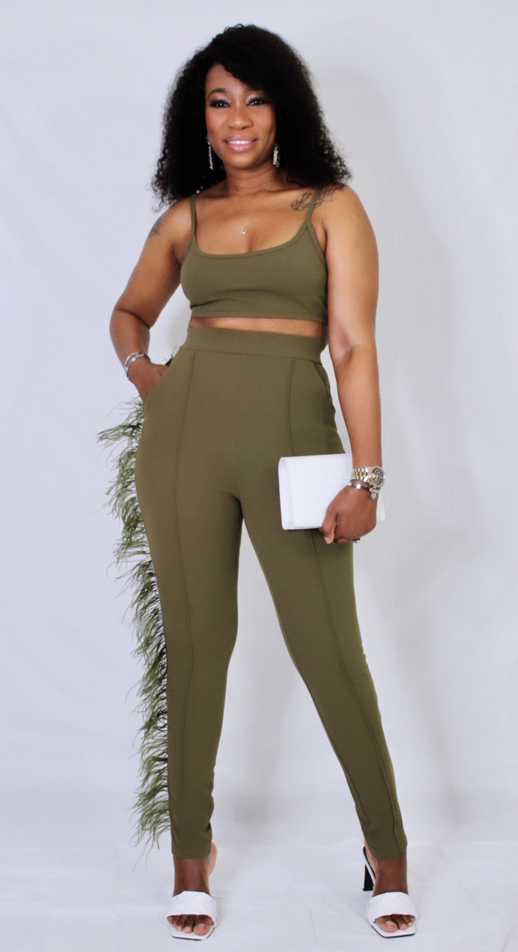 Olive Two piece - J SINCLAIR 